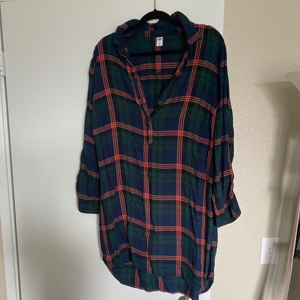 Flannel dress